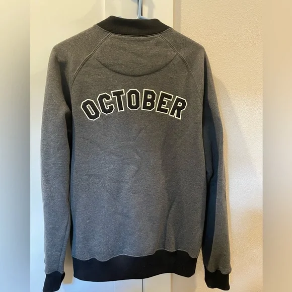 Drake OVO October’s Very Own Tournament Patches Bomber Jacket Medoim - Picture 2 of 8